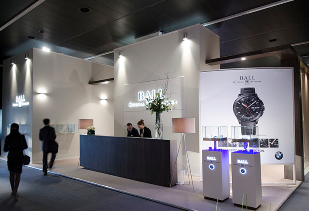 Visuels «standards» et lenticulaires pour la société Ball Watch Company à l'occasion de Baselworld